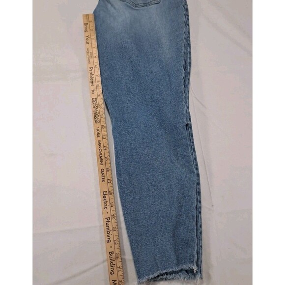 Lucky Brand 8/29 Bridgette High Rise Skinny Ankle Jeans Button Fly Distressed - Picture 8 of 8